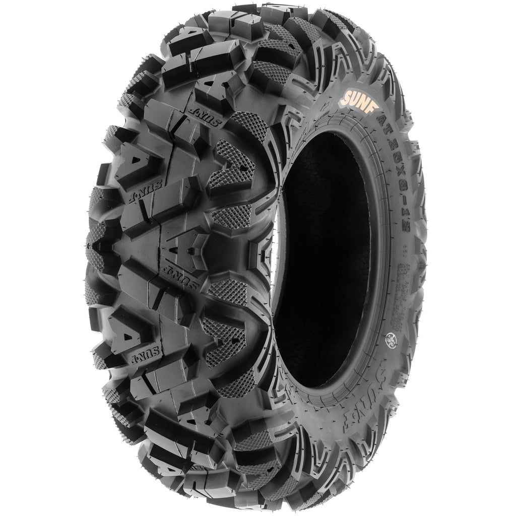 2025 SunF All Terrain ATV/UTV Tires 25×8-12 & 25×10-12 6 PR A033 | Juego Completo de 4 Llantas