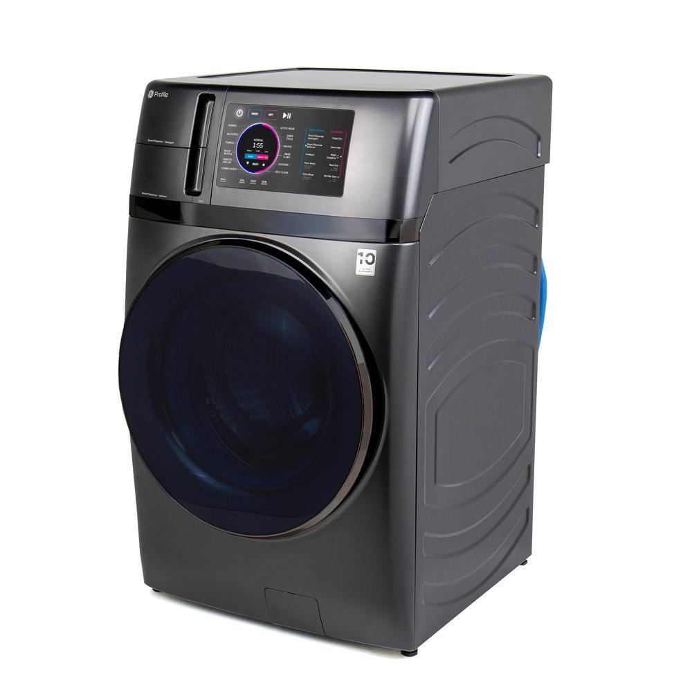 2025 Lavadora Secadora Combo GE Profile 4.8 pies³ Ultra Rápida con Bomba de Calor Sin Conducto – Color Carbon Graphite