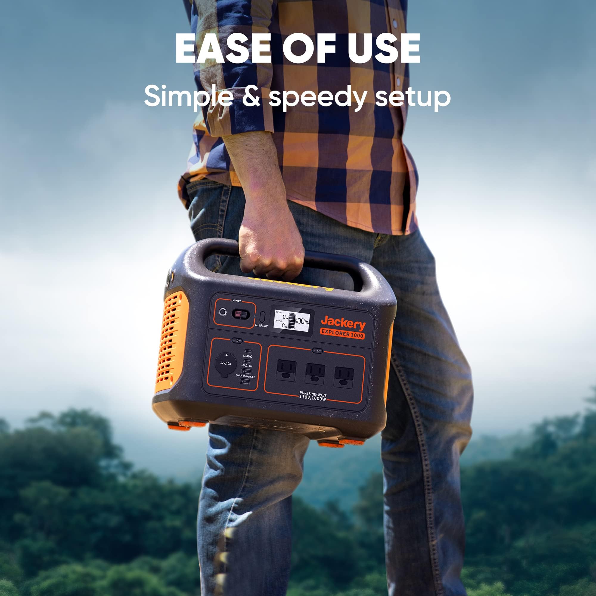 Generador Portátil Jackery Explorer para Emergencias