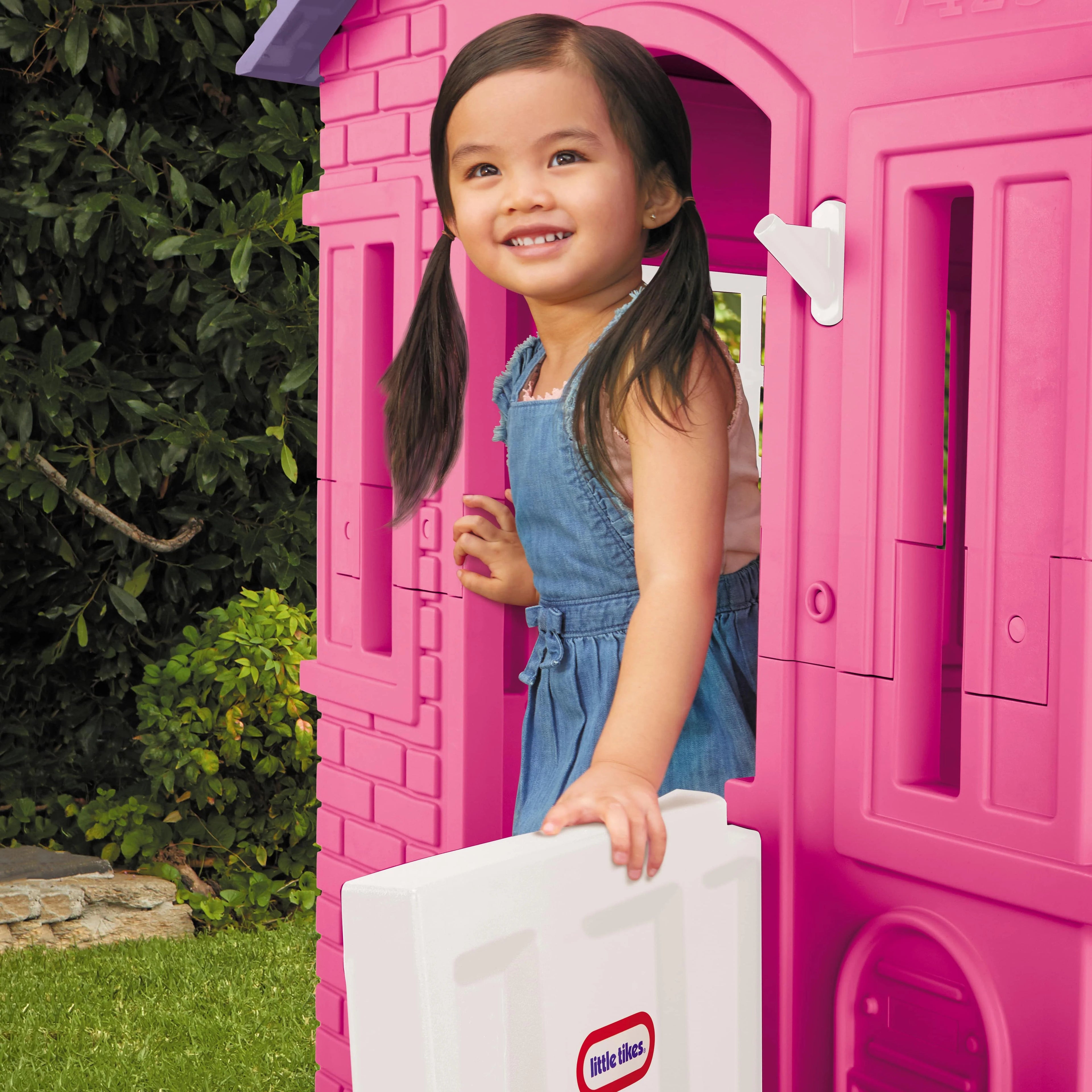 Casita Little Tikes Cape Cottage, Rosa – Casa de Juego para Niñas y Niños de 2 a 8 Años