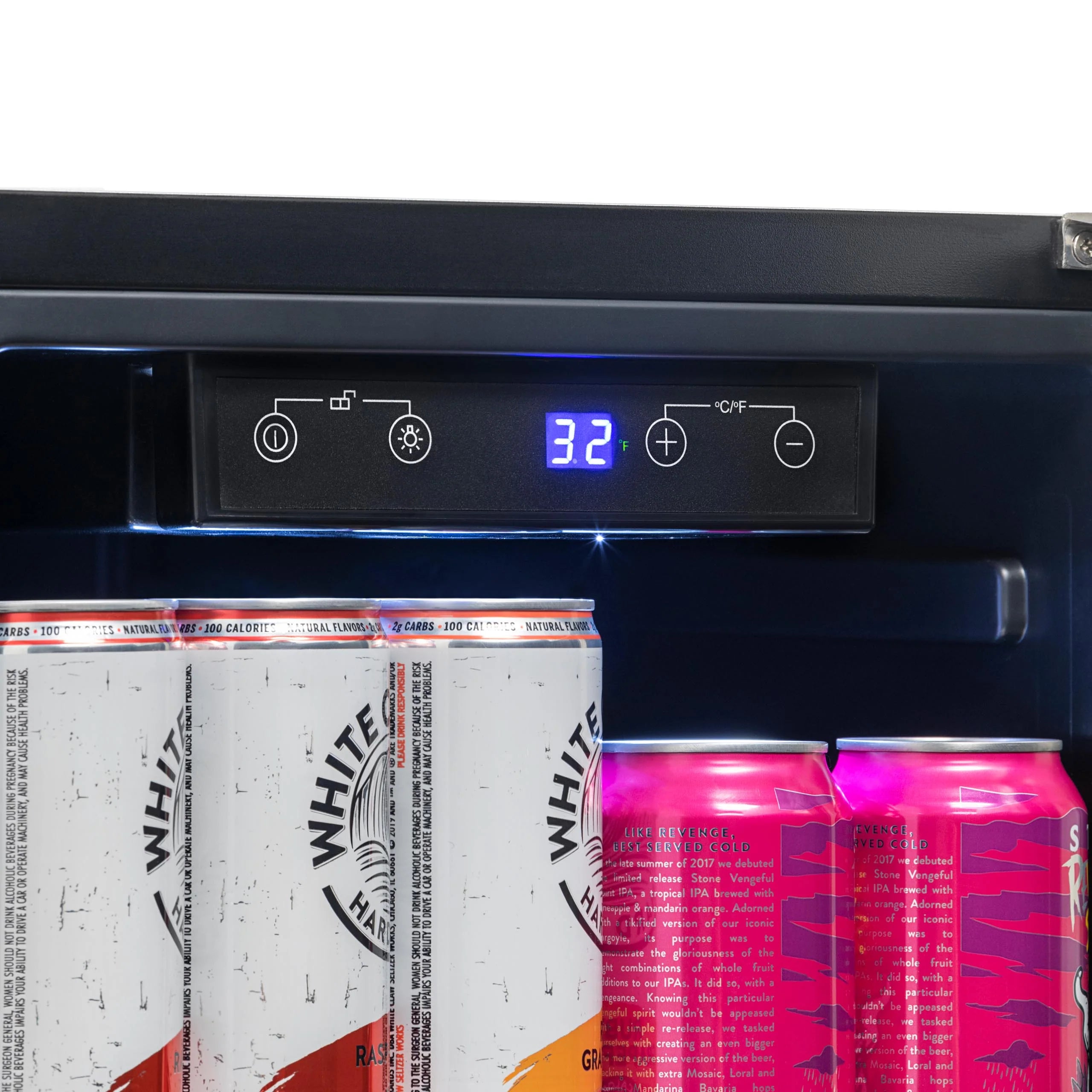 2025 Newair® Refrigerador Empotrable para Exteriores – 90 Latas – 15 Pulgadas