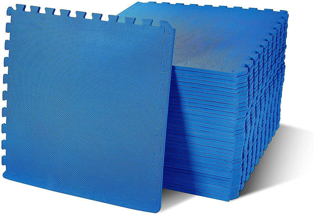 Tapete de ejercicio tipo rompecabezas BalanceFrom con losetas entrelazadas de espuma EVA
