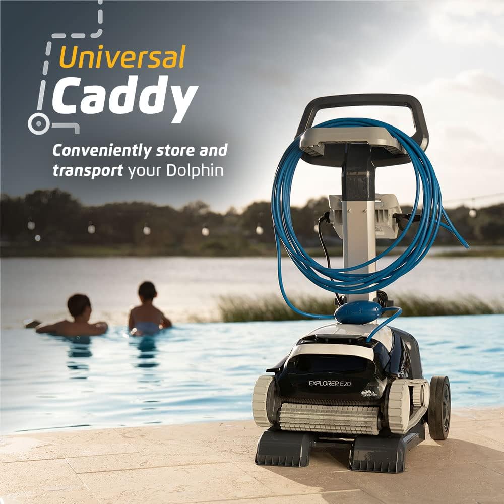 2025 Limpiador de Piscina Robótico para Piscinas de hasta 30 pies – Cepillo de Fregado y Filtros de Carga Superior