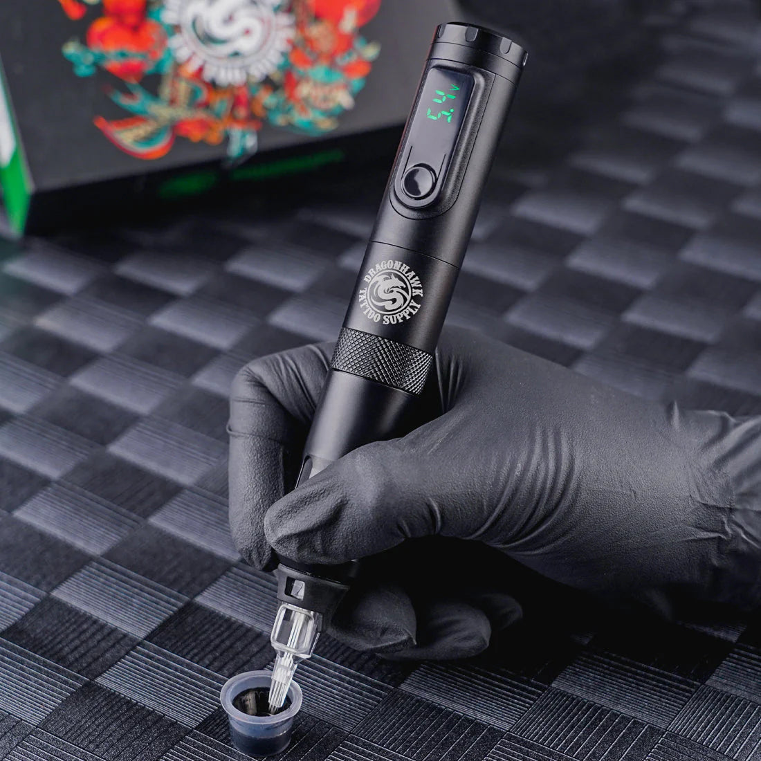 Máquina de Tatuaje Inalámbrica Dragonhawk X4 Pen