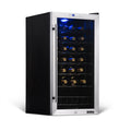 2025 Newair® Refrigerador de Vinos Independiente de Acero Inoxidable – 27 Botellas – 16,9"