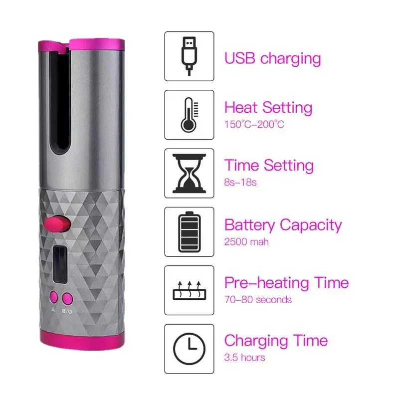 Máquina Automática para Rizar el Cabello – Mejor Herramienta para Rizar