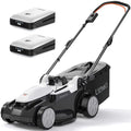 2025 Cortacésped inalámbrico U20 37 cm 2 × 20V con opciones de motor brushless o con escobillas y baterías de 4,0 Ah