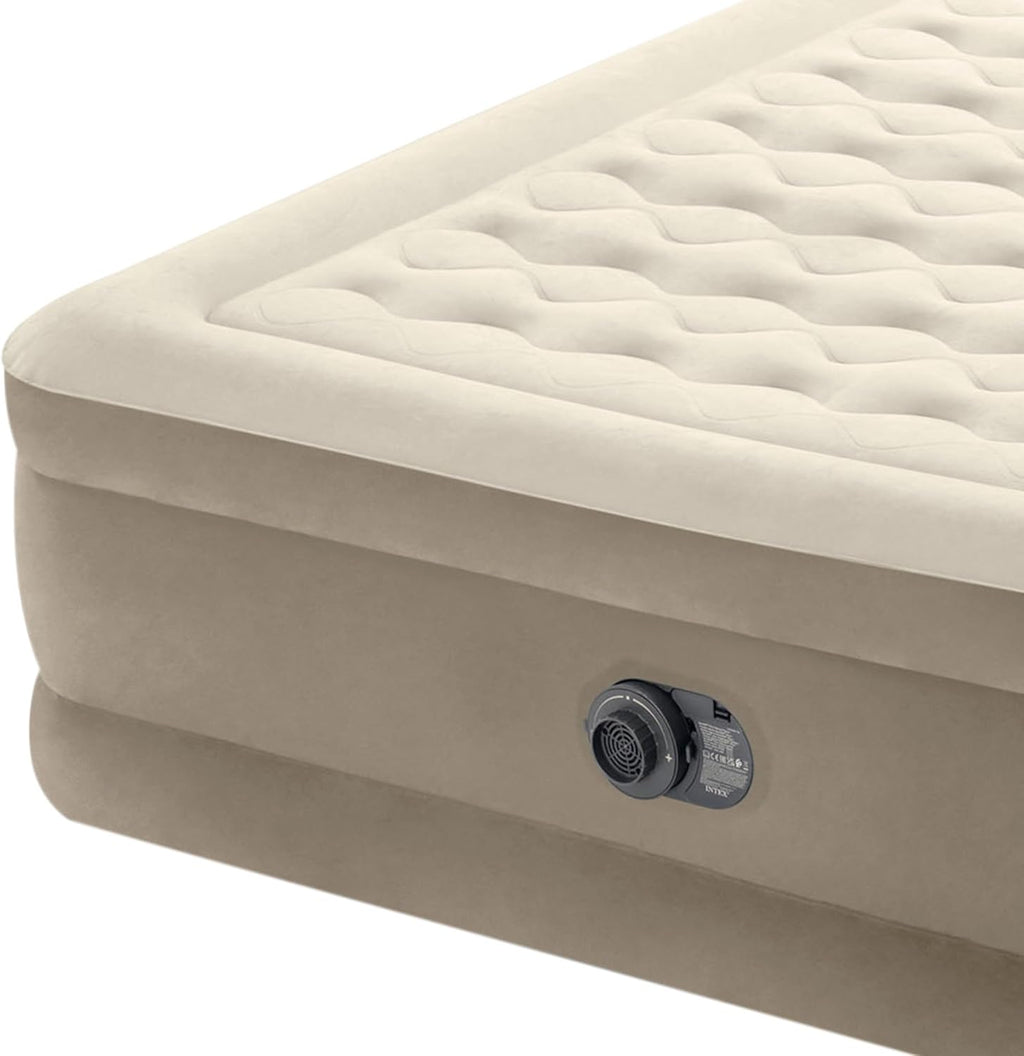 Intex 64428Np – Colchón Inflable Ultra Plush para 2 Personas con Fiber-Tech