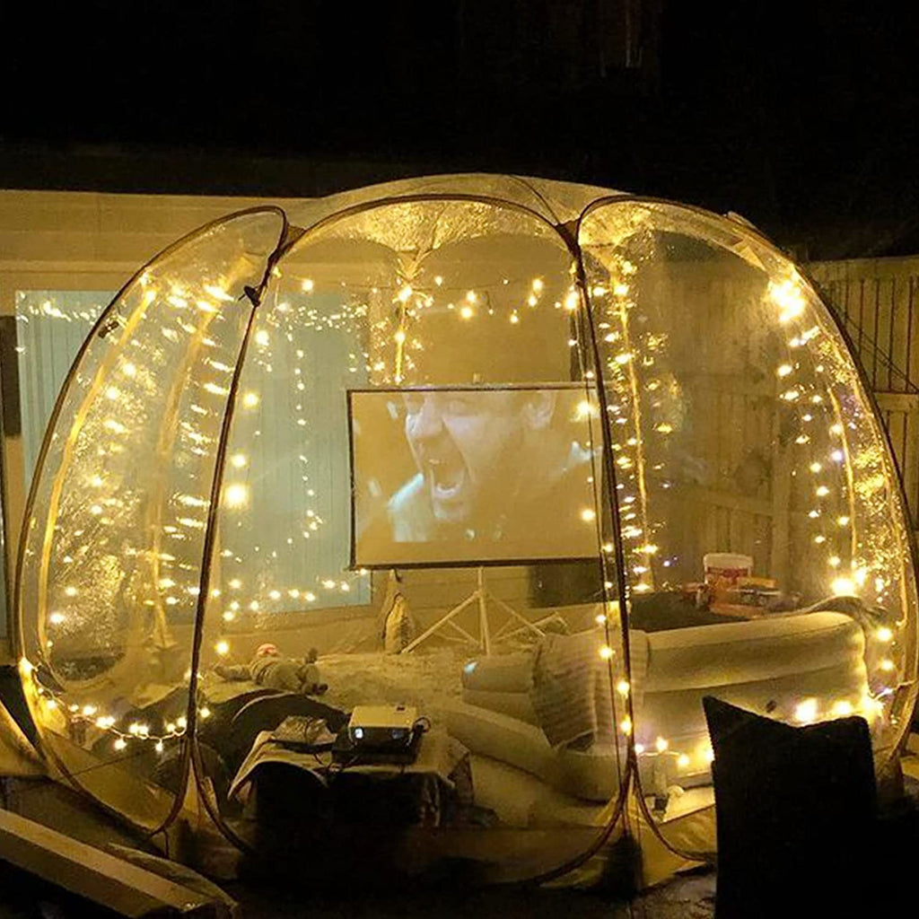 2025 Alvantor Burbuja Tienda Gazebo Pop Up, Refugio Tipo Igloo para 8-10 Personas, Carpa de Jardín y Patio