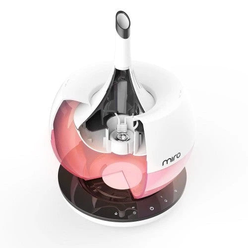 MIRO-NR08M Humidificador Sanitario Modular Totalmente Lavable, Para Habitación Grande, Fácil de Limpiar, Fácil de Usar, Luma Touch – Humidificador de Niebla Fría de Alta Gama. Control Táctil, Luces LED de Colores, Humidificación Potente