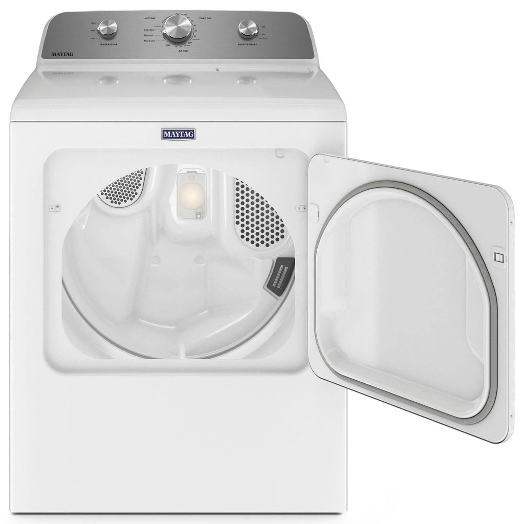 2025 Maytag – Secadora Eléctrica de 7.0 pies³ con Función Antiencrespamiento – Blanca