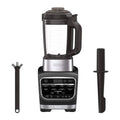 Licuadora Ninja Foodi Fría y Caliente con 1400 Vatios de Potencia Máxima y Jarra de Vidrio Antiadherente (Modelo HB152), 64 oz, Negra