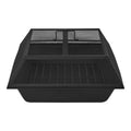 Hampton Bay Juego de Inserto para Hogar de Acero de 24" con Tapa de Malla, Kit de Reemplazo de 3 Piezas