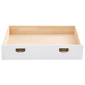 Cajón para cama de madera de pino blanco, 83 cm de ancho