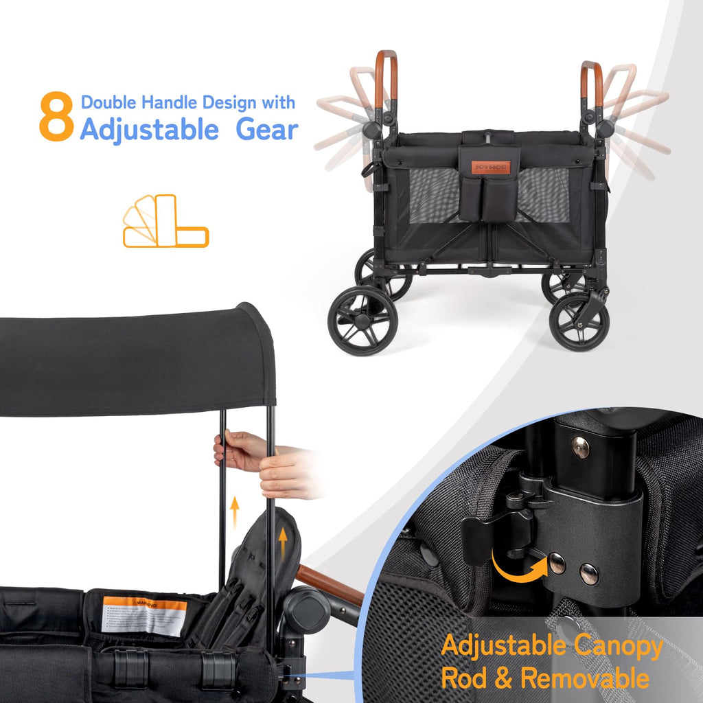 2025 Carrito de Paseo JOYMOR con Asientos y Protección UV WS1CB4SP