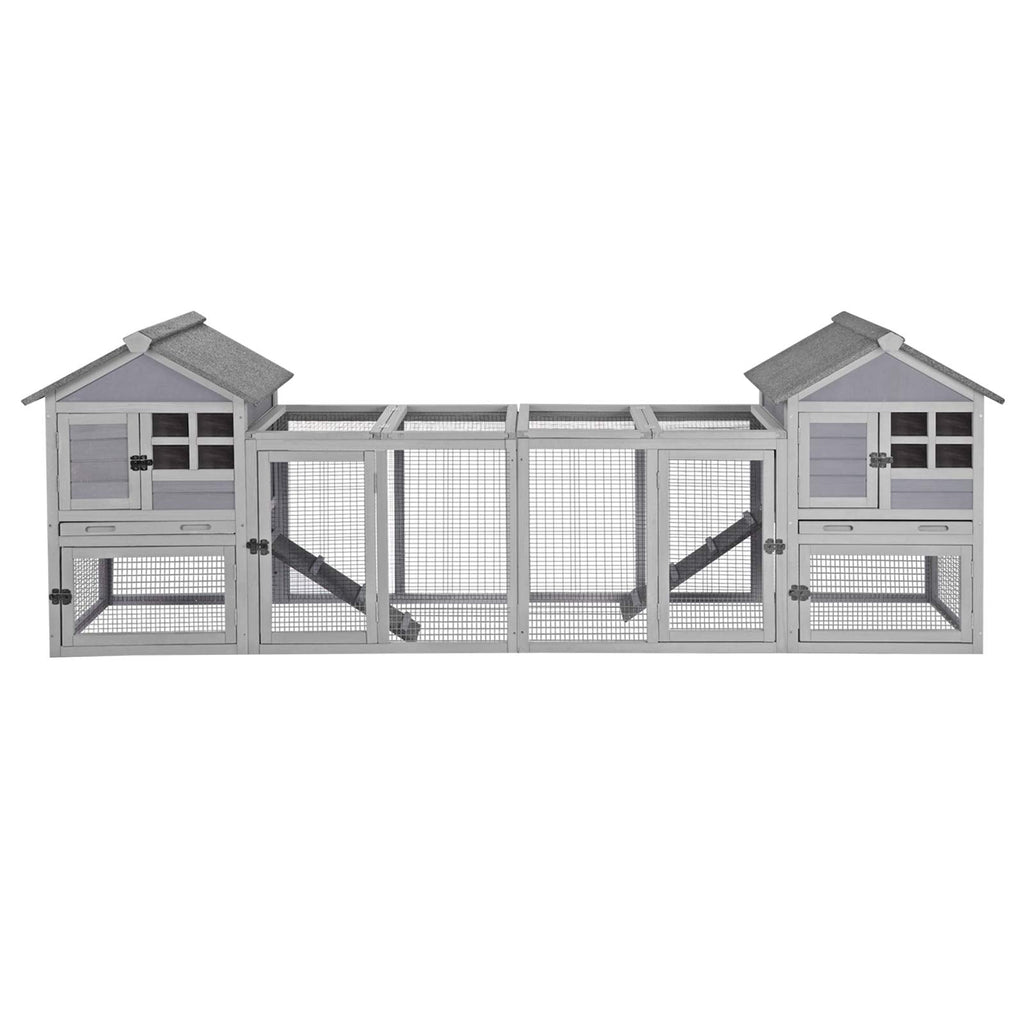 2025 Conejera para Conejos y Cobayas Indoor/Outdoor Rabbit Hut
