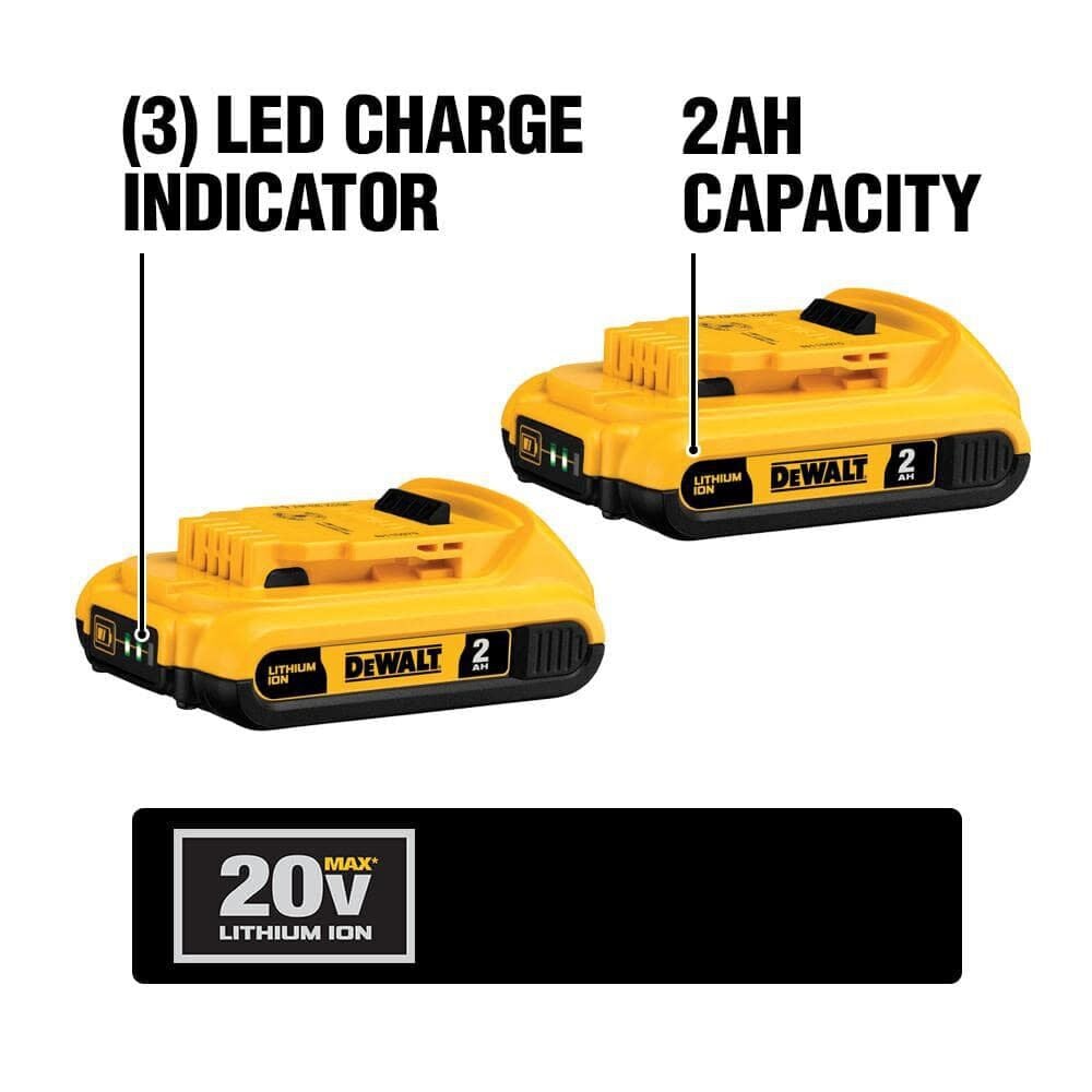 2025 Kit Combo DEWALT 20V MAX 10 Herramientas DCK1020D2