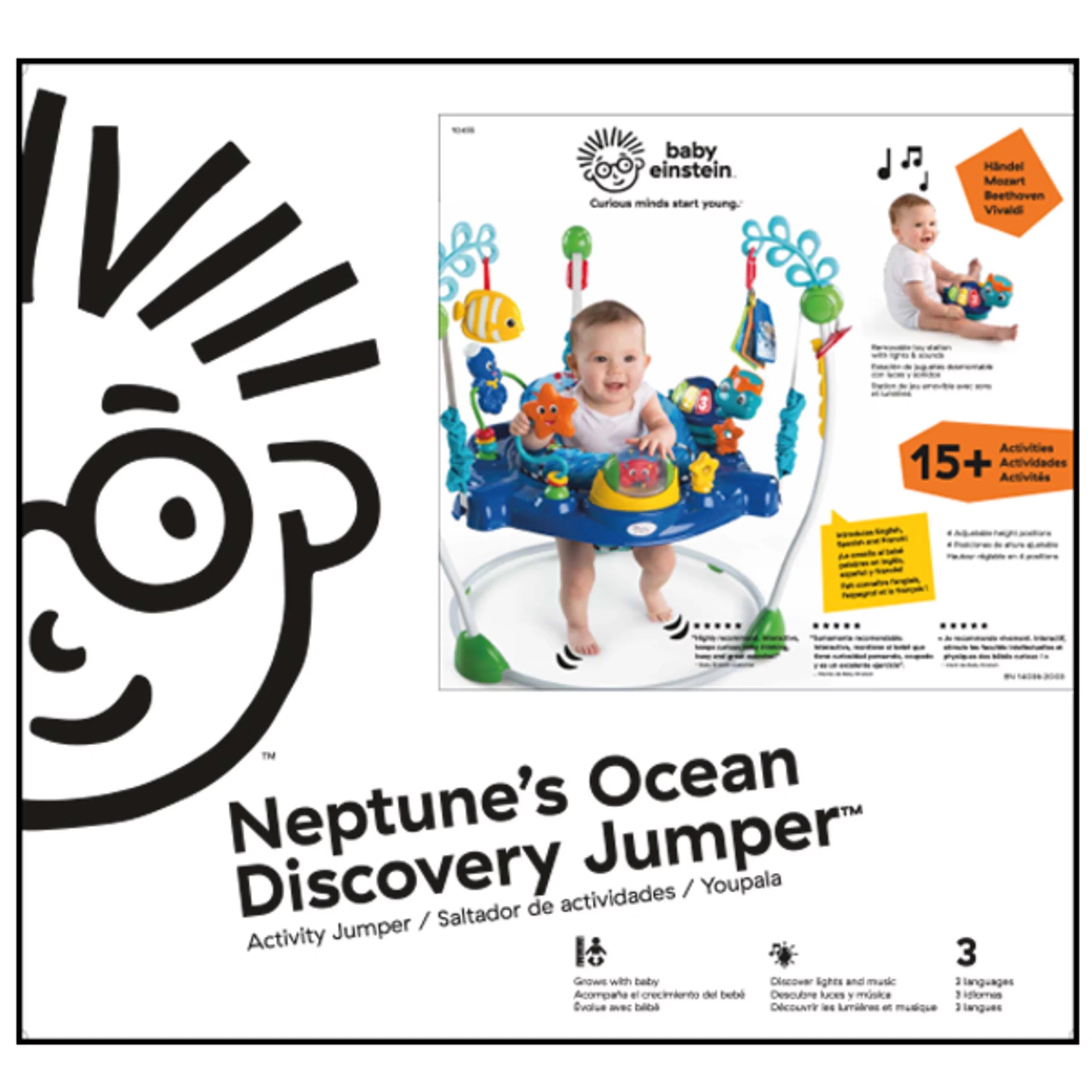 Centro de Actividades Saltarín Baby Einstein Neptune’s Ocean Discovery
