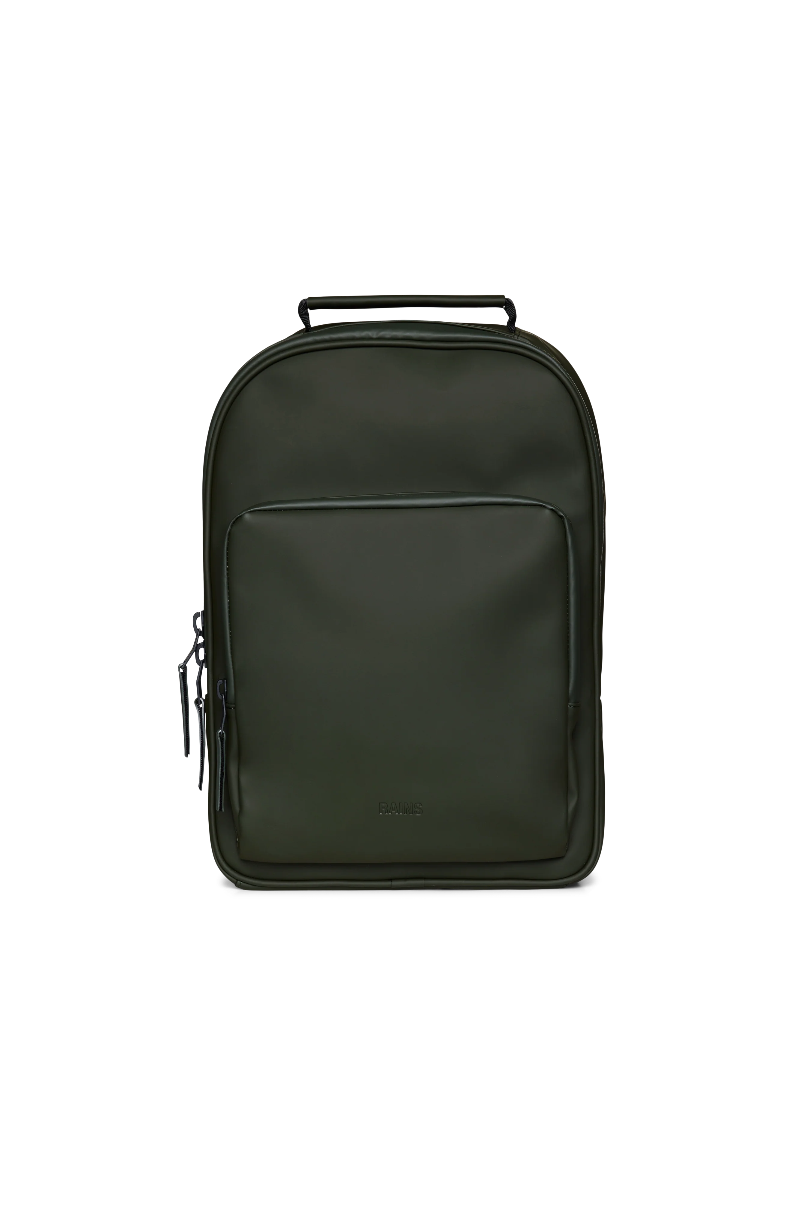 2025 Book Daypack – Sac à dos campus minimaliste et imperméable avec compartiment pour ordinateur 15" – Robuste et durable en tissu PU