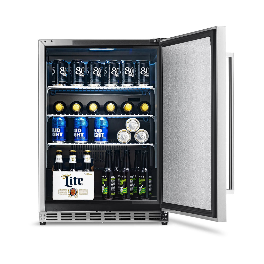 2025 Newair® Refrigerador Comercial Empotrable de 24" – 5,3 pies cúbicos – Acero Inoxidable – 23,6"