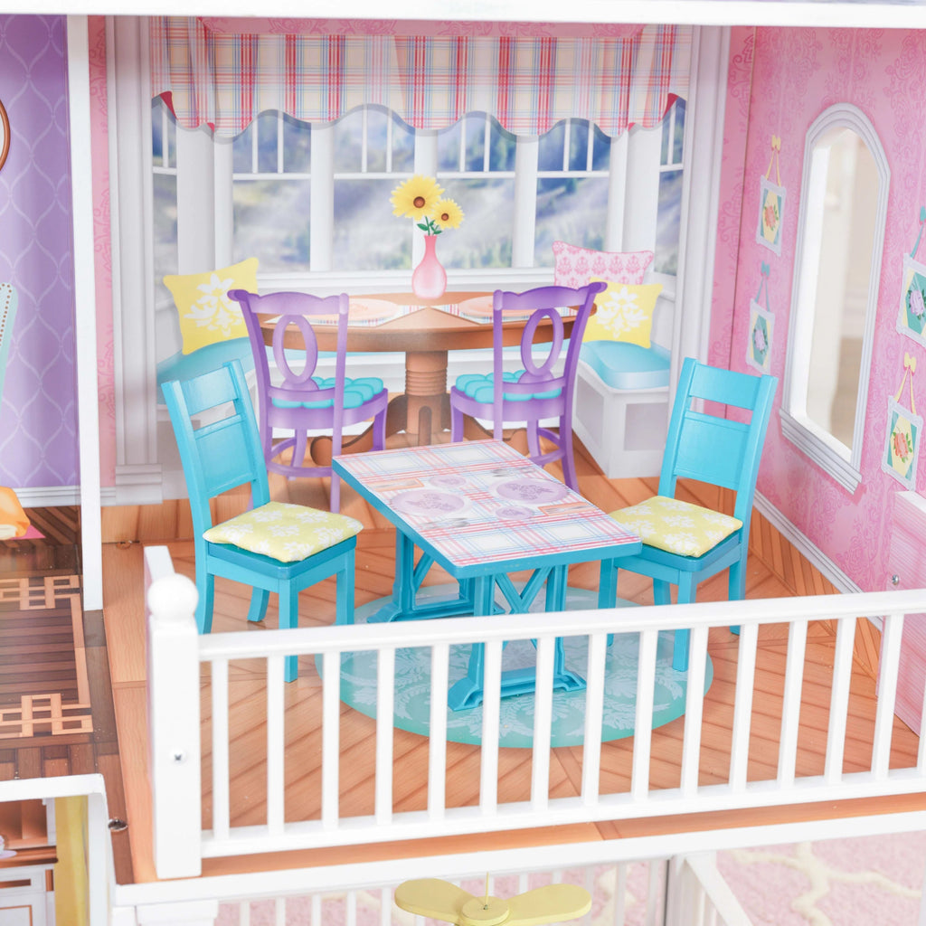 Casa de Muñecas KidKraft Country Estate de Madera con 31 Accesorios