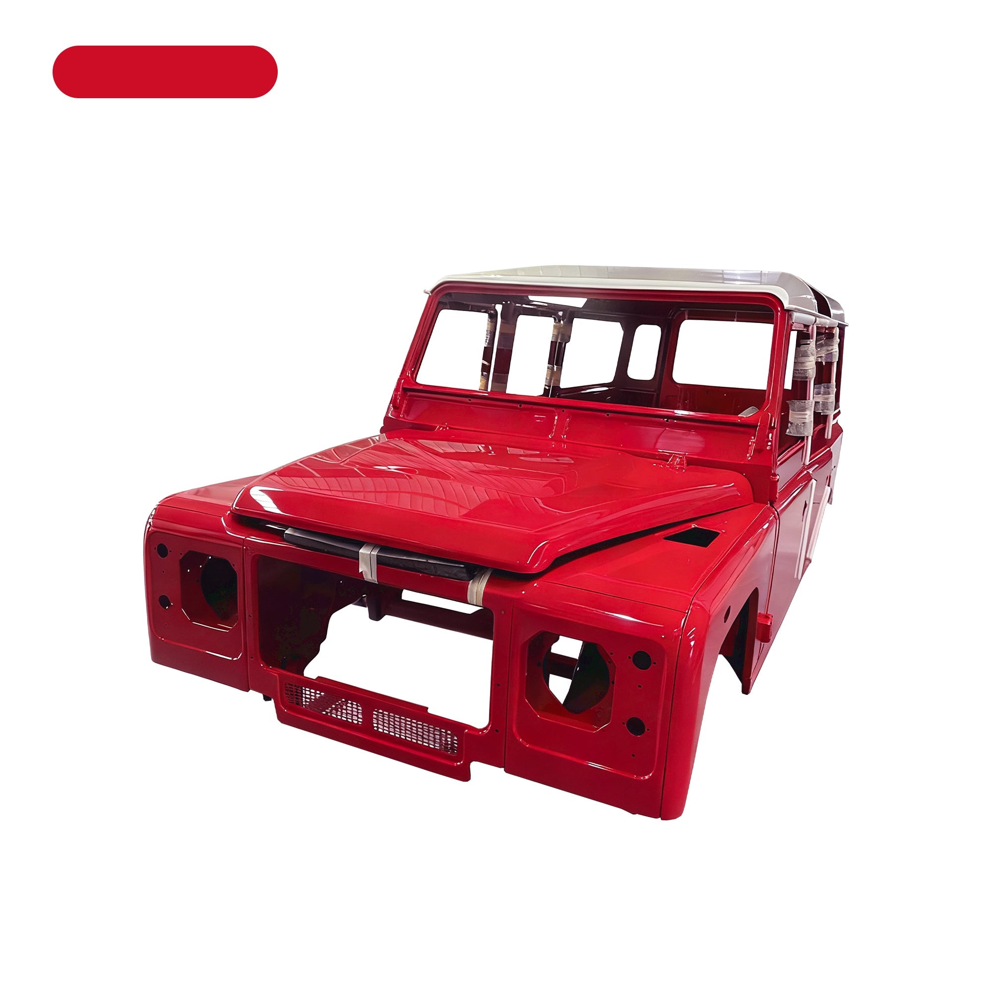 Defender 110 Td4 Complete Cab  With Doors,With Primer(LHd)(AL+ST)