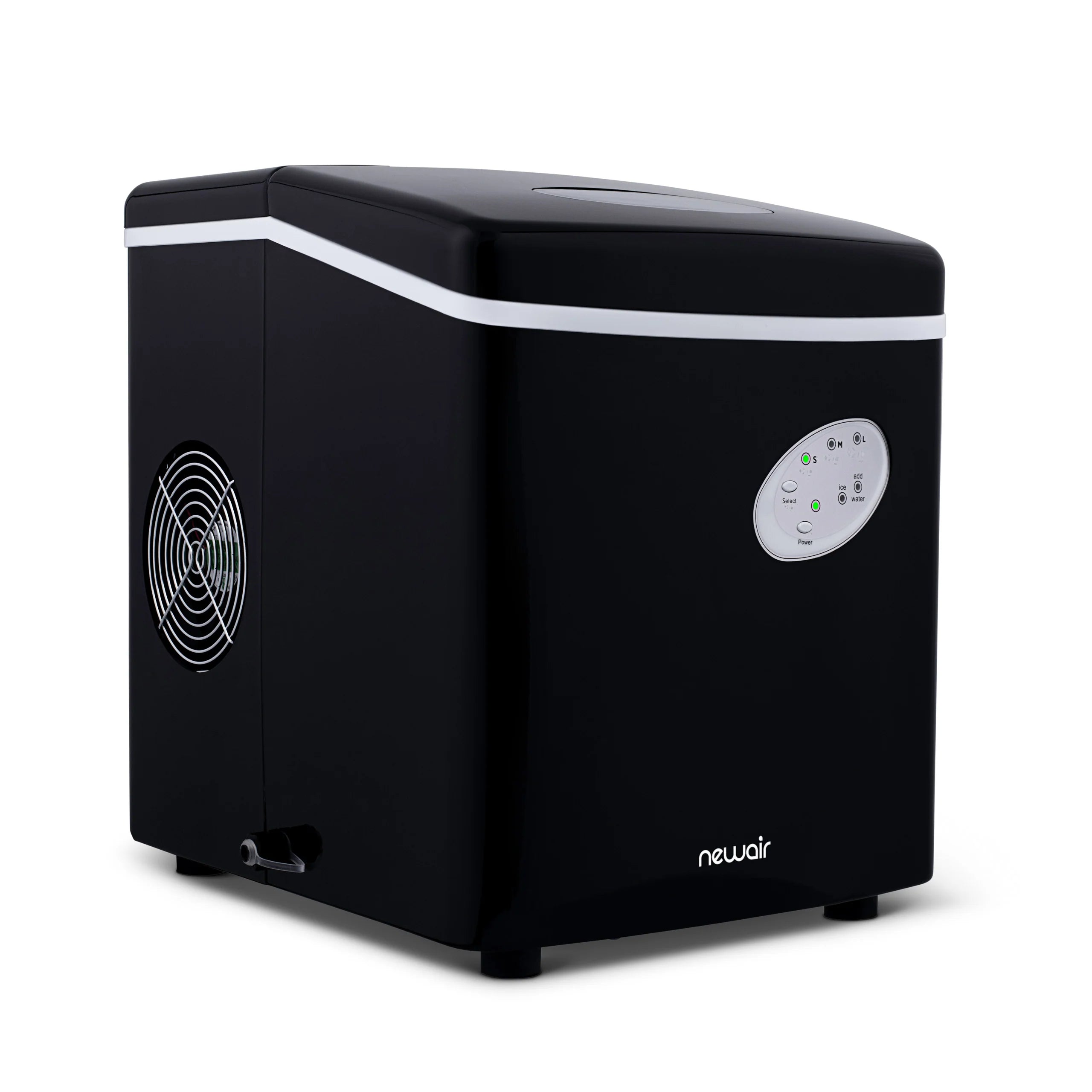 2025 Máquina de Hielo de Encimera Newair® – Cubos de Hielo en Forma de Bala