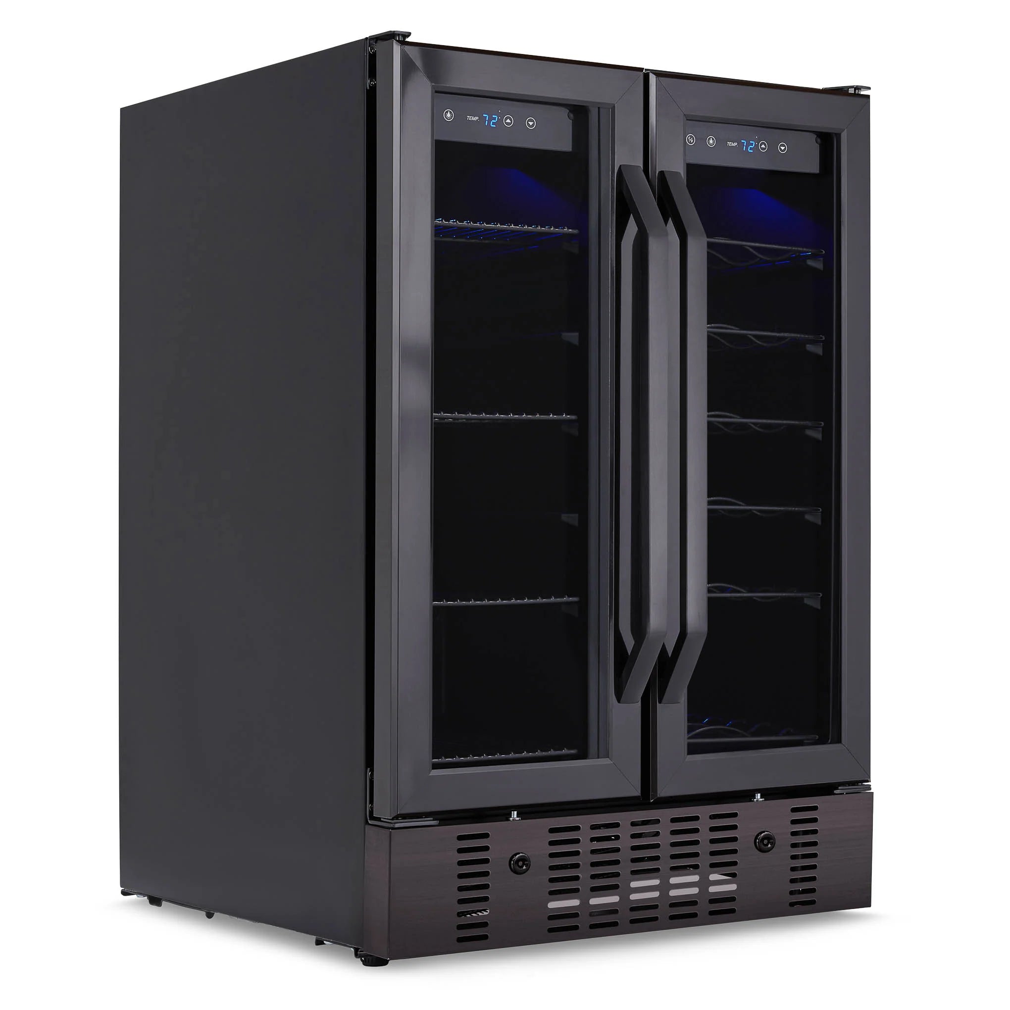 2025 Newair® Refrigerador Empotrable de Doble Zona – 60 Latas y 18 Botellas – 24"