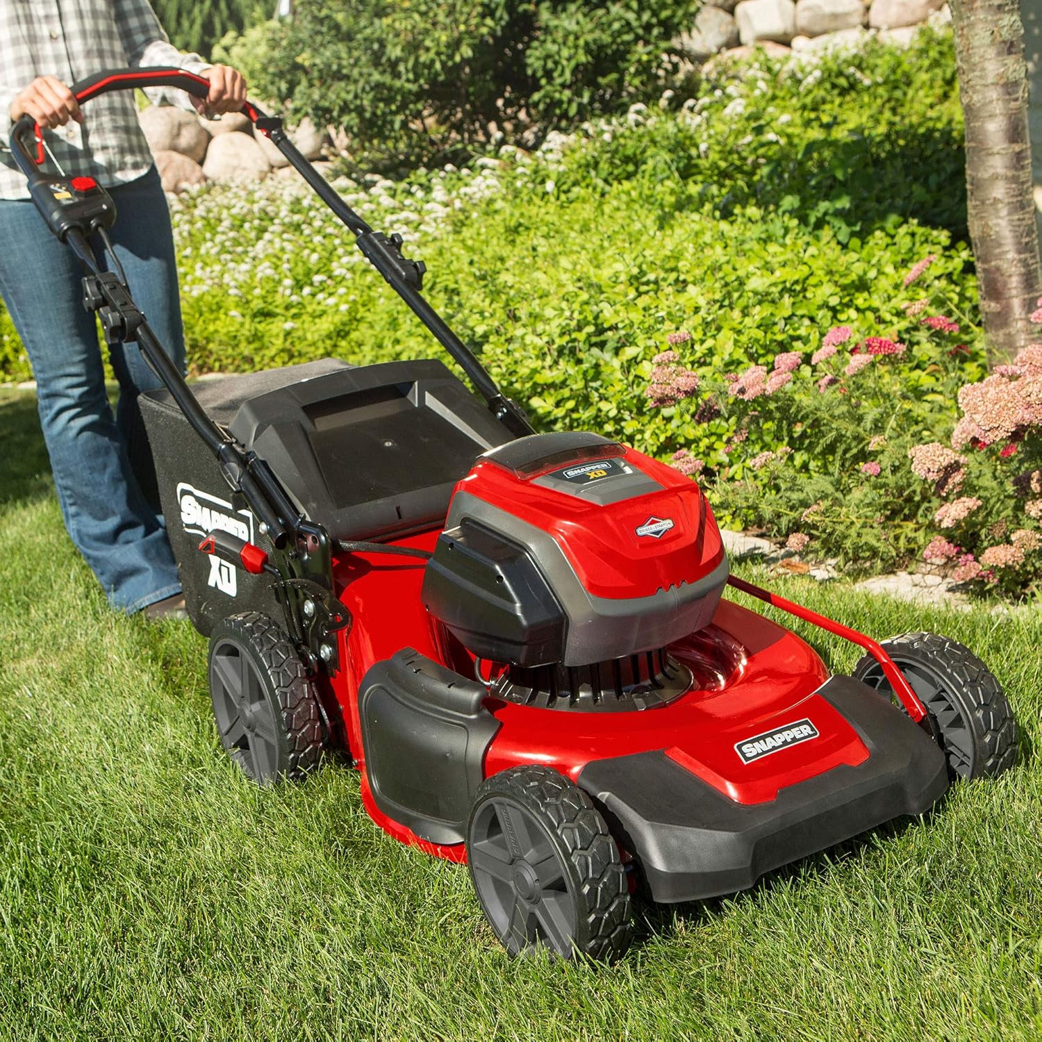 2025 Snapper XD 82V MAX Cortadora de Césped Eléctrica a Batería de 21"