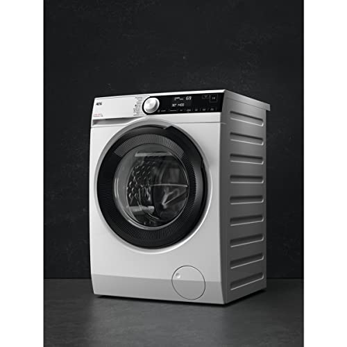 2025 AEG Lavadora Serie 7000 ProSteam: función de vapor refrescante, 9 kg, silenciosa, detección automática de carga, ahorro de agua del 20 %, función de añadir ropa, parada de agua, 1400 rpm, modelo LR7GA70490