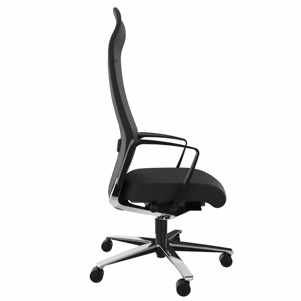 2025 Silla de Oficina Ergonómica Züco Selvio E 0156 Ejecutiva | Respaldo Alto Totalmente Acolchado | Reposacabezas