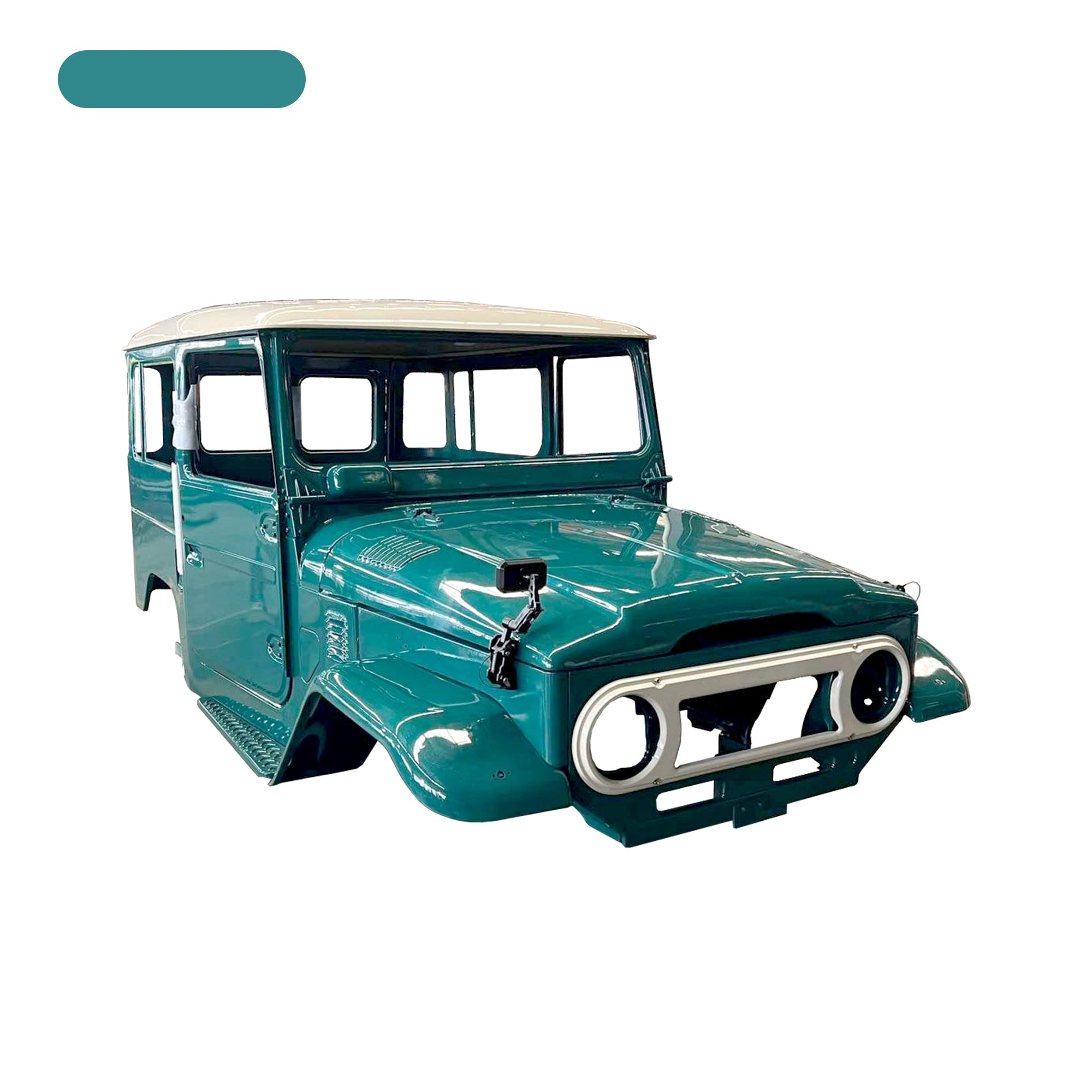 COMPLETE CAB WITH DOORS?WITH CUSTOM PAINT LHD, FOR TOYOTA LAND CRUISER FJ40 1968 (STEEL)