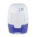 Deshumidificador Mini Silencioso Meterk para 100 pies² con Capacidad de Deshumidificación de 250 ml/día y Tanque de Agua de 500 ml – Deshumidificador Eléctrico Plug-in tipo Peltier para RV, Caravana, Reptiles, Armarios, Camper, Plantas, Baño