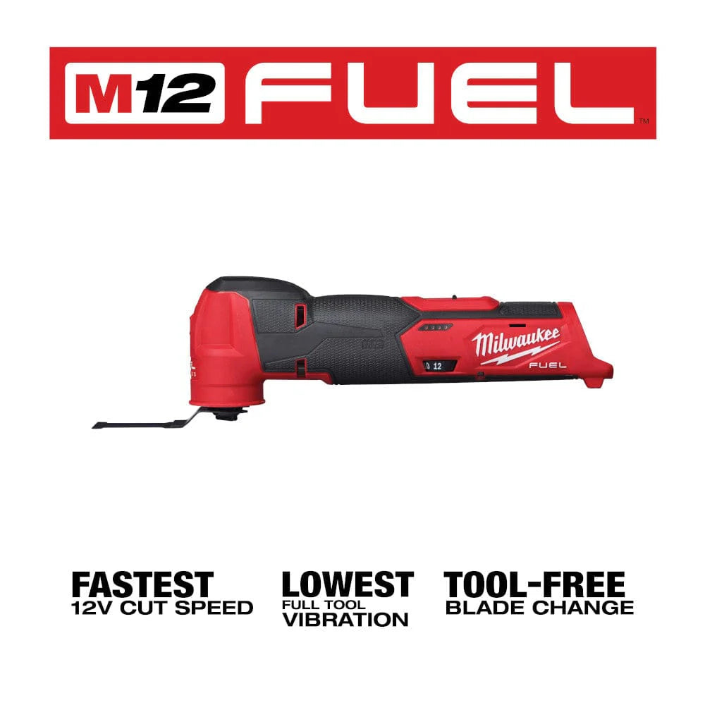 2025 Herramienta Oscilante Multifunción Milwaukee M12 FUEL™ – Potencia, Precisión y Confort en un Solo Equipo