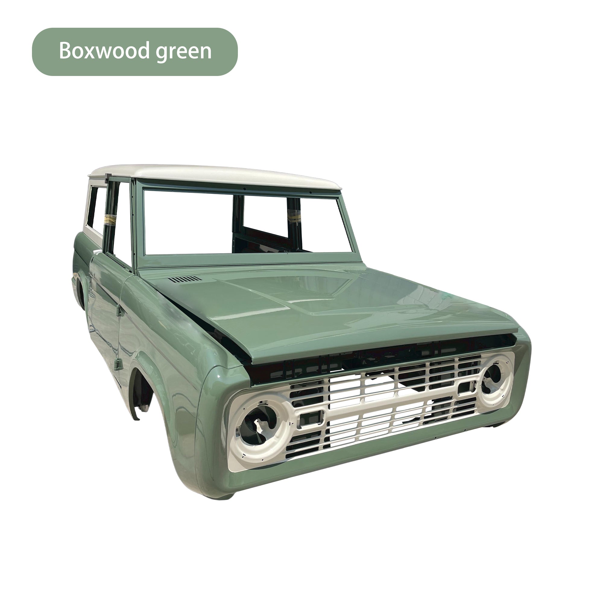 Complete Cab With Doors, With Custom Paint, For 1966-1977 Ford Bronco