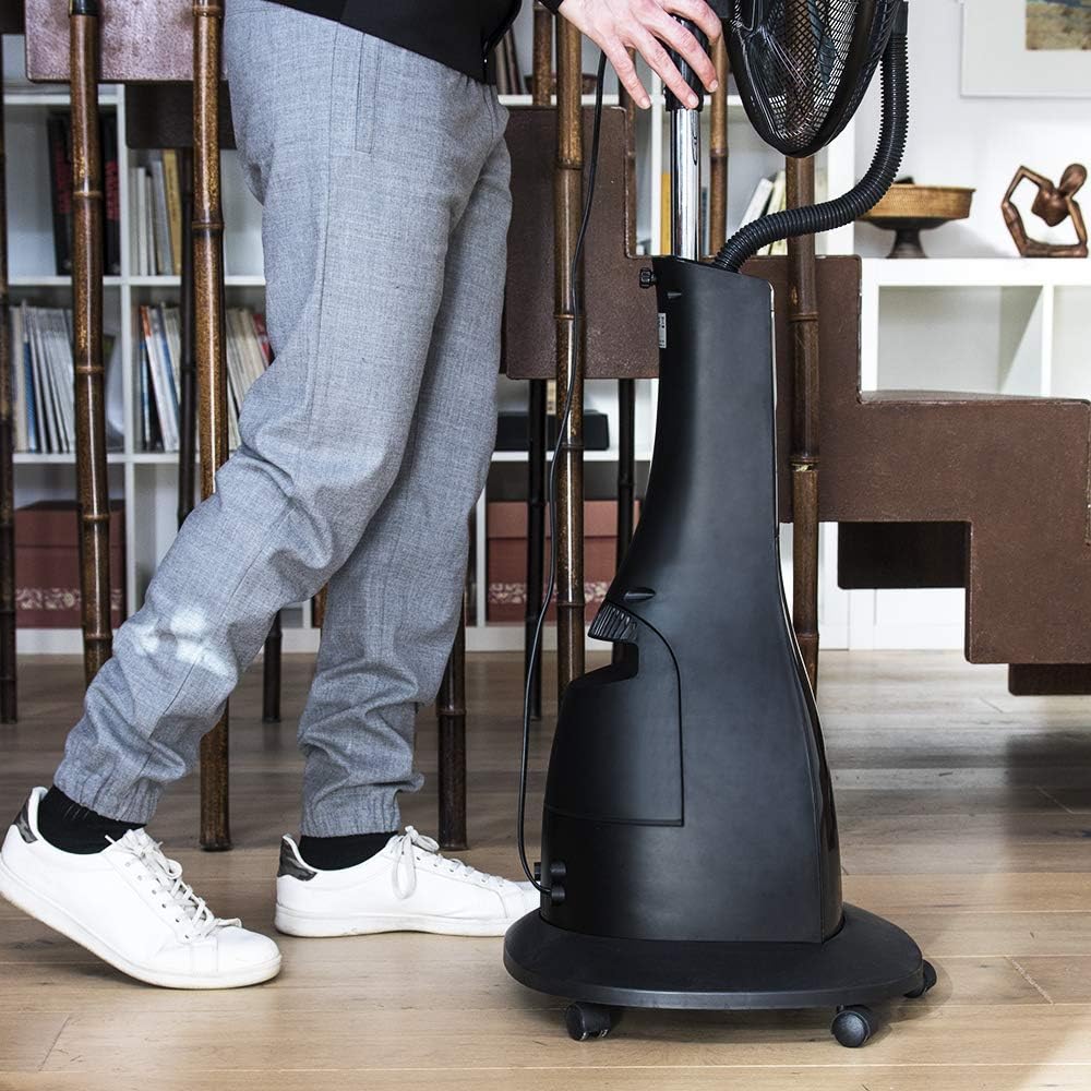 Ventilador con Nebulizador de Agua Fresca Cecotec EnergySilence 490 con Control Remoto, 90W, Diámetro 16", 5 Aspas, Depósito de 2.8L, Temporizador de 7.5h, Indicador LED y Oscilación