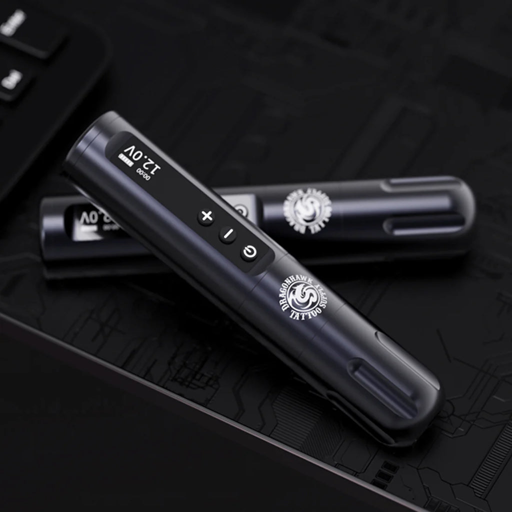 Máquina de Tatuaje Wireless Dragonhawk X9 con recorrido de 3.5 mm
