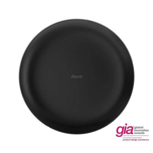 IQAir Atem Purificador de Aire para Automóvil [Filtro HyperHEPA] Portátil, Filtro para Cabina, Compatible con App, Ideal para Alergias, Asma, Polen, Polvo; Hecho en Suiza
