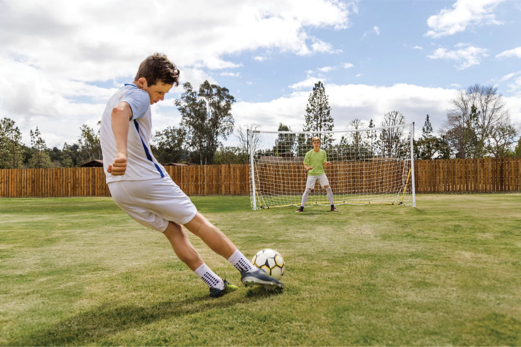2025 Portería de Fútbol Portátil y Duradera SKLZ Quickster, 12′ x 6′