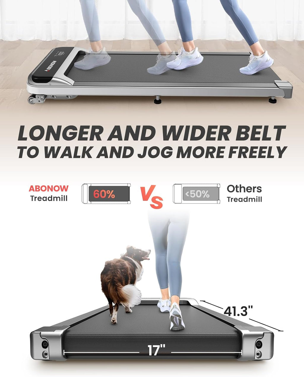 2025 Cinta de correr plegable con inclinación, cinta bajo escritorio para teletrabajo, 2.5 CV, portátil, capacidad 280 lbs (127 kg), control remoto, pantalla LED