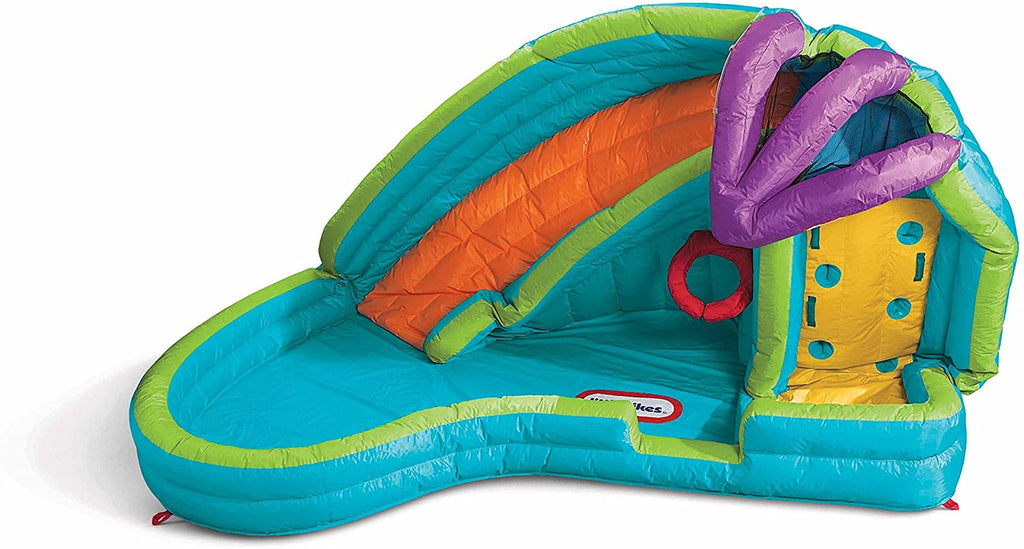 Little Tikes Slam 'n Curve Slide, Multicolor