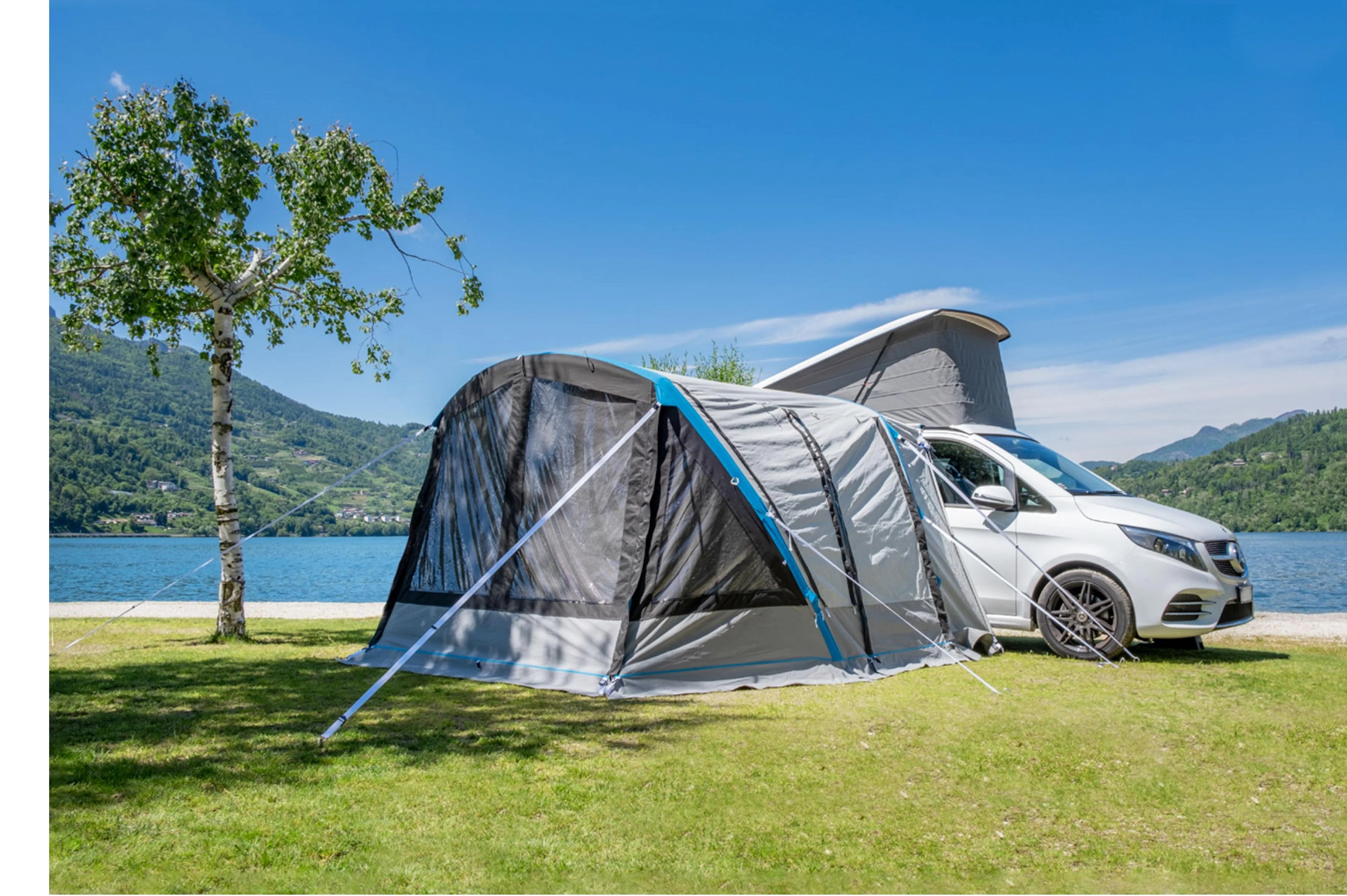 2025 Tienda hinchable Air Travel II A.I.R. TECH de policotón – para furgonetas (altura 180–210 cm)