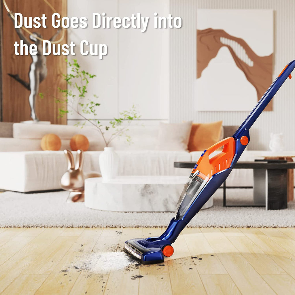 Aspiradora sin cables, aspiradora de varilla ORFELD 4 en 1 liviana