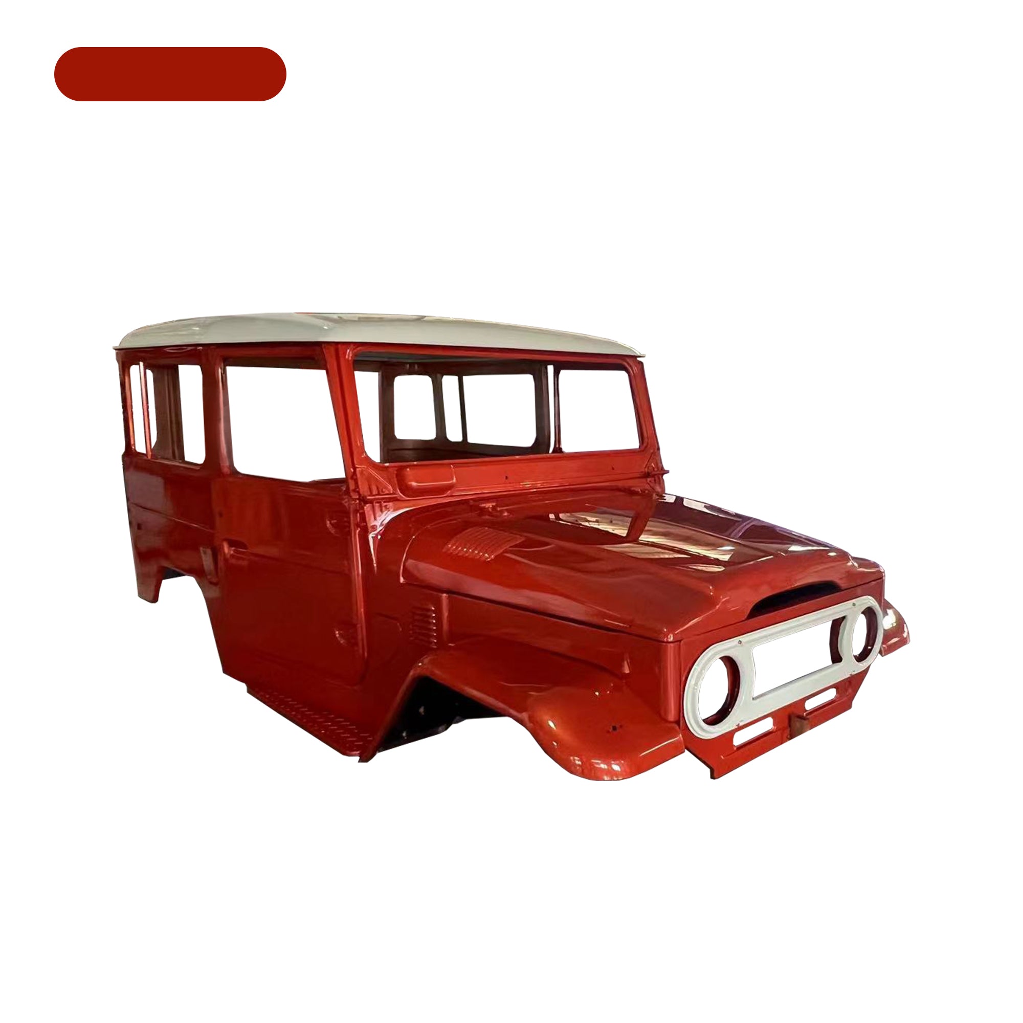 COMPLETE CAB WITH DOORS?WITH CUSTOM PAINT LHD, FOR TOYOTA LAND CRUISER FJ40 1968 (STEEL)