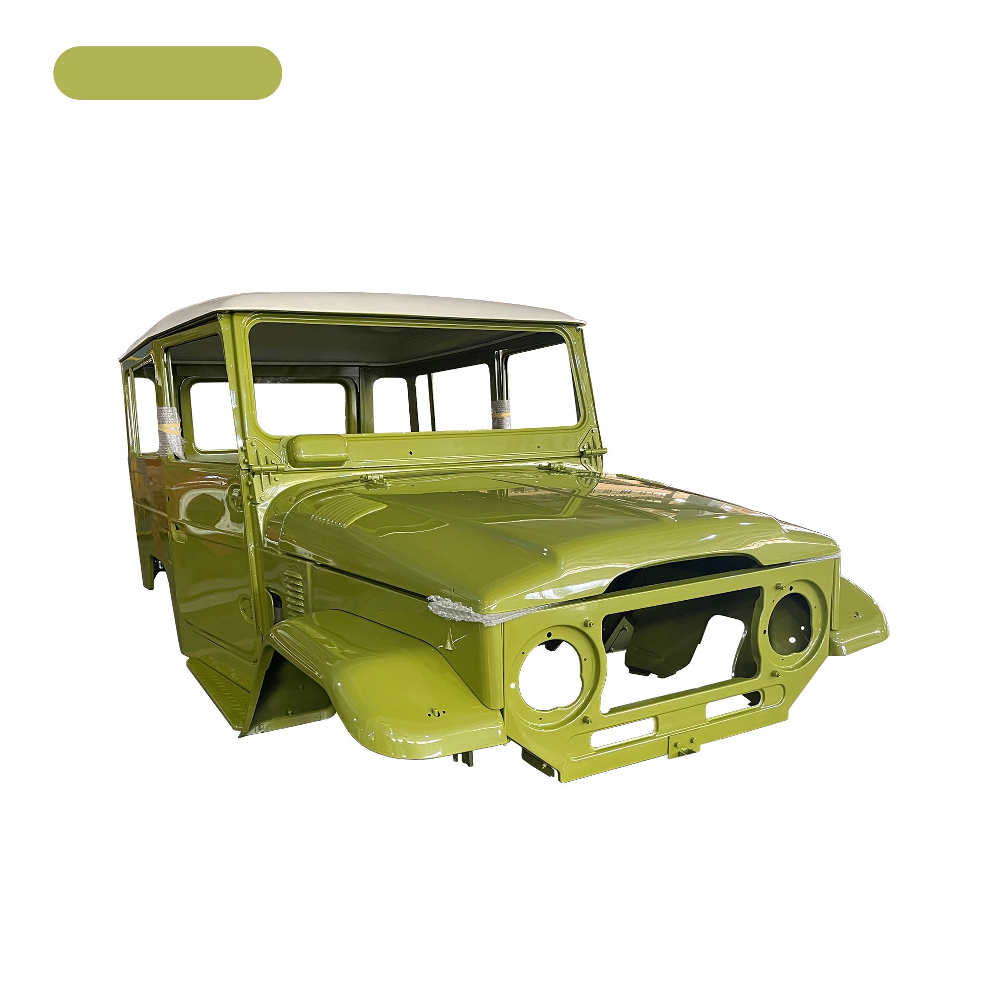 COMPLETE CAB WITH DOORS?WITH CUSTOM PAINT LHD, FOR TOYOTA LAND CRUISER FJ40 1968 (STEEL)