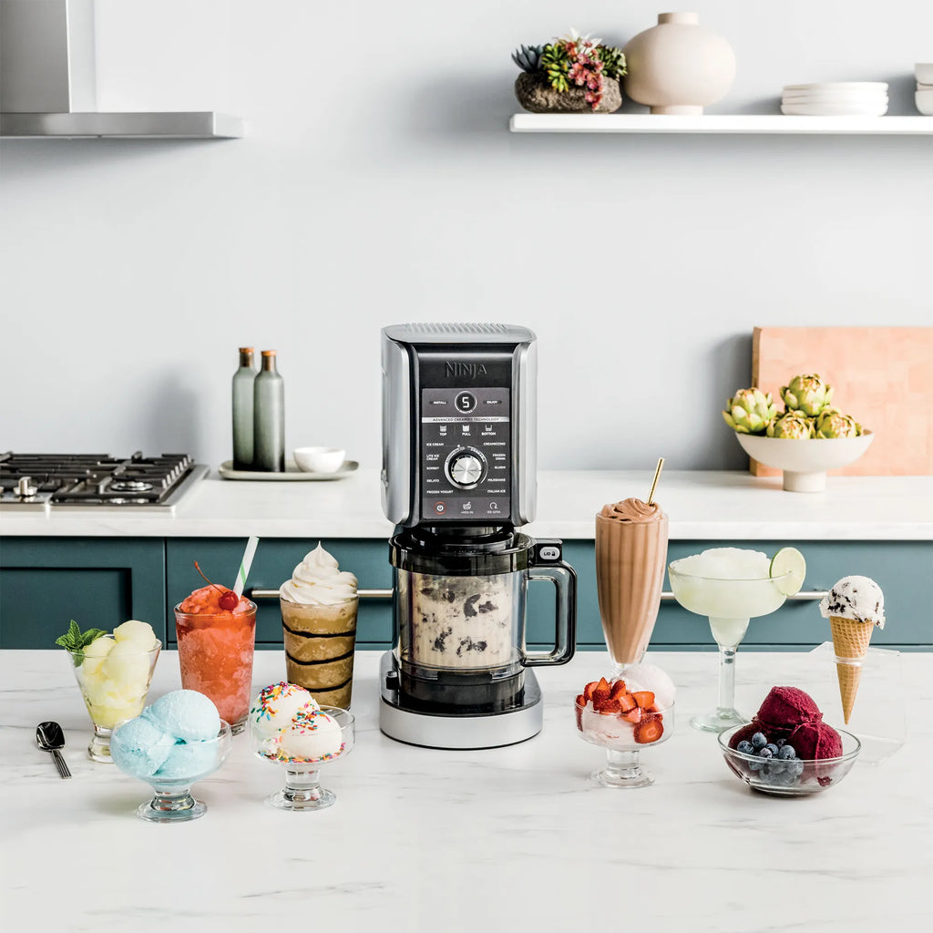 2025 Ninja CREAMi Deluxe 11 en 1 Máquina para helados y delicias congeladas