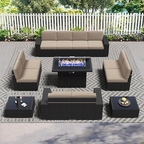 LayinSun Mobiliario de Exterior Seccional para Conversación