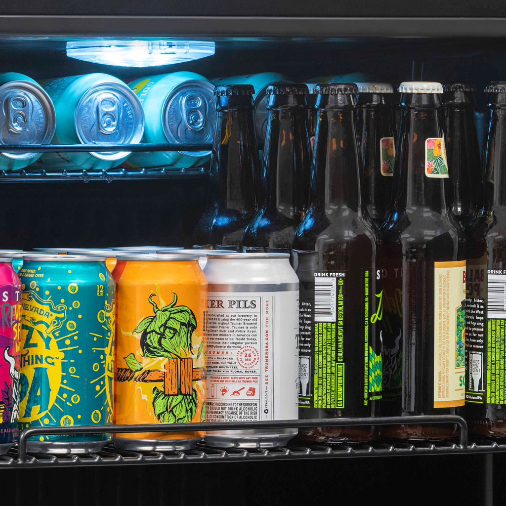 2025 Newair® Refrigerador de Bebidas Independiente en Acero Inoxidable – 160 Latas – 21,3"