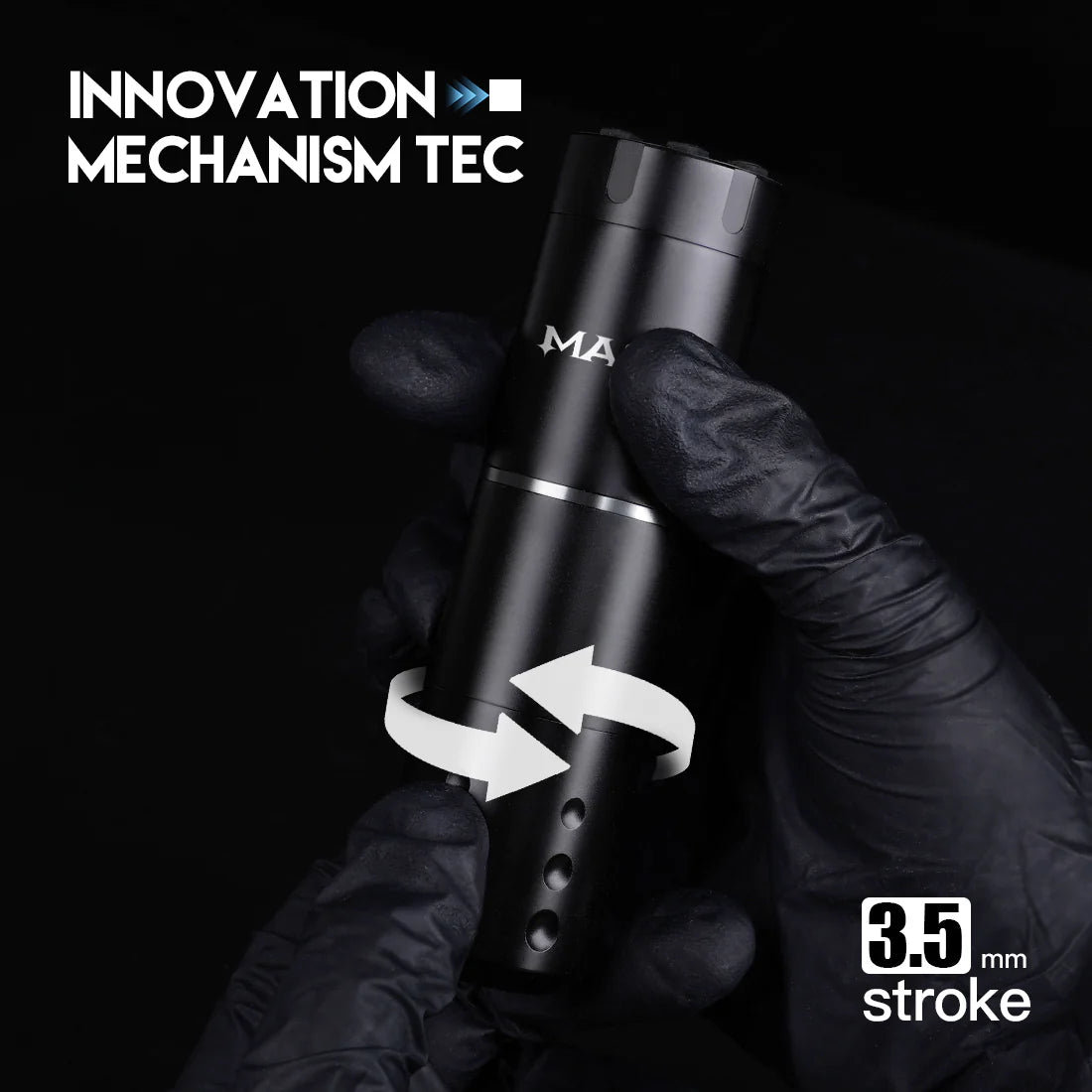 Máquina de Tatuaje Inalámbrica Mast A1 de Nueva Generación con Recorrido de 3.5 mm