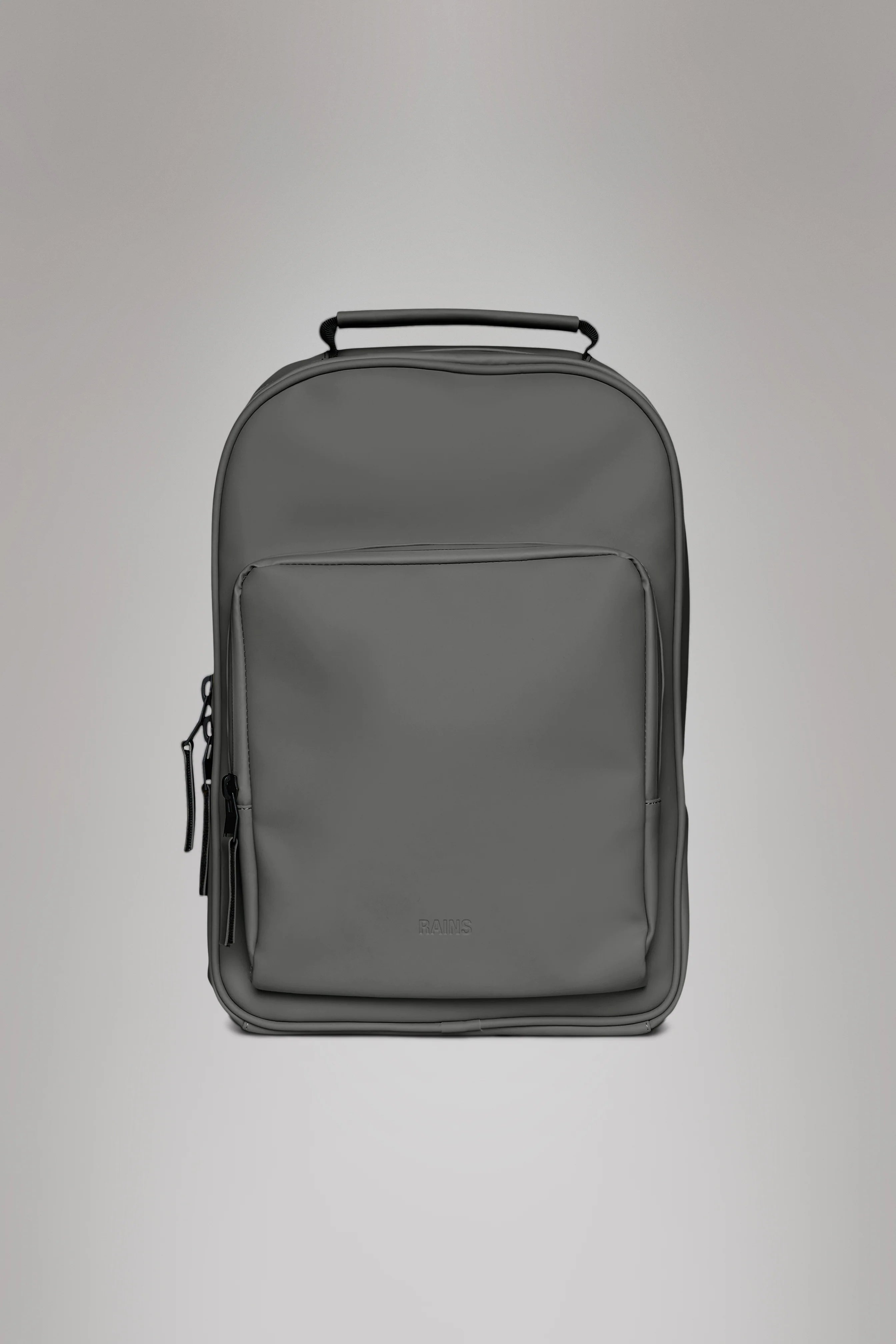 2025 Book Daypack – Sac à dos campus minimaliste et imperméable avec compartiment pour ordinateur 15" – Robuste et durable en tissu PU